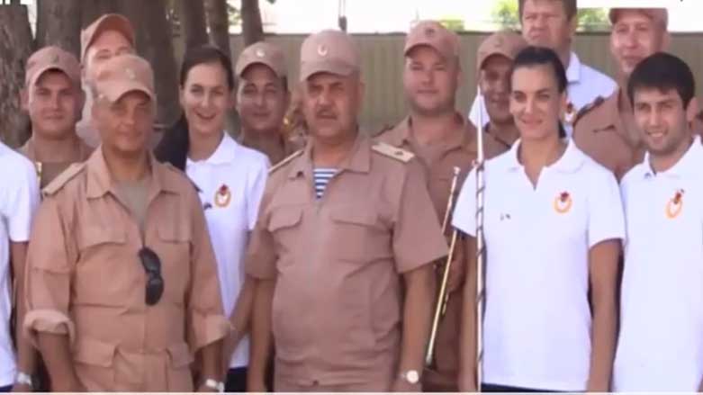 Werzeşvanên Rûsî serdana navenda Himêmîm li Sûriyê dikin 